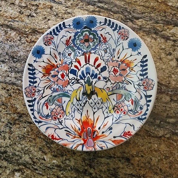 Anthropologie Dining Anthropologie Eres Side Plate 8 Inch Salad Plates 4 Available Hard To